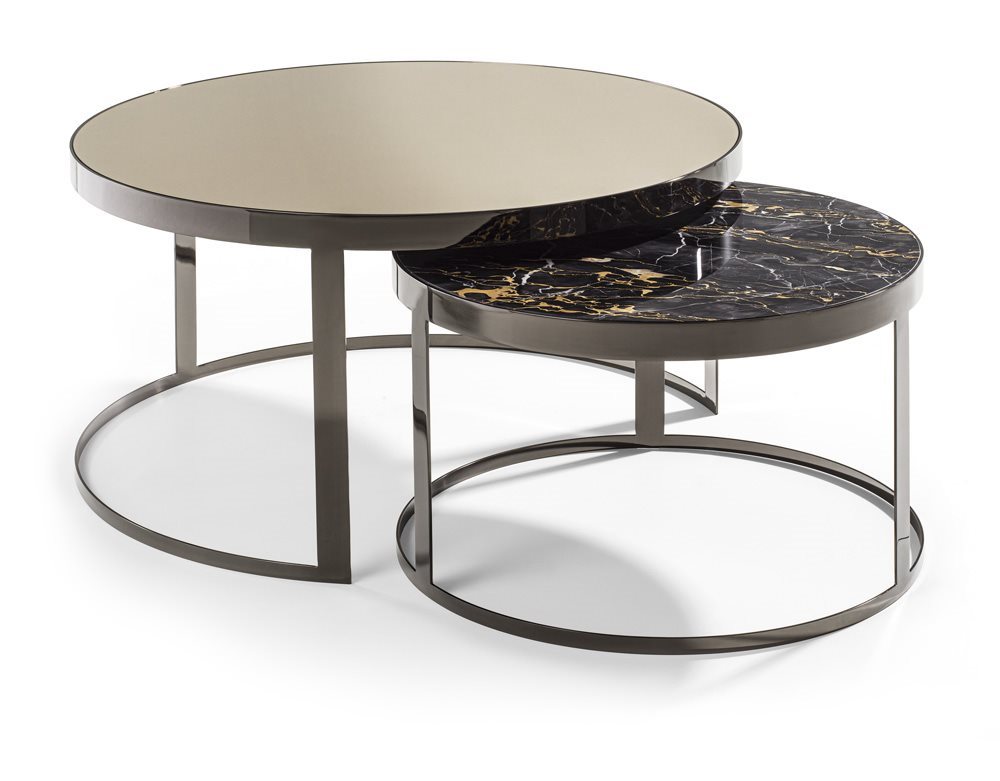 Round design coffee tables Bis - Longhi.it